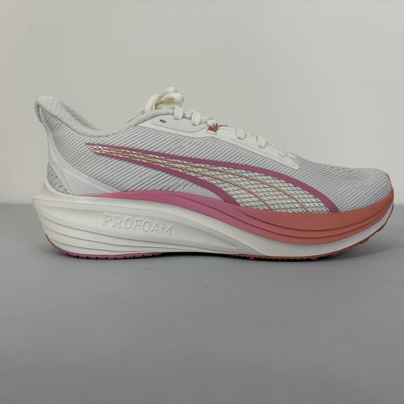 Puma Darter Pro Fade Running Athletic Shoes Warm White Mauved Size 9 NIB - Picture 7 of 14
